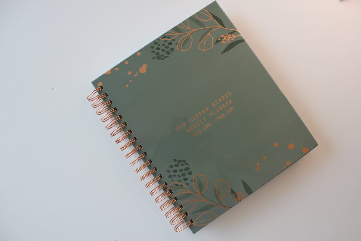 Olive cover, front view